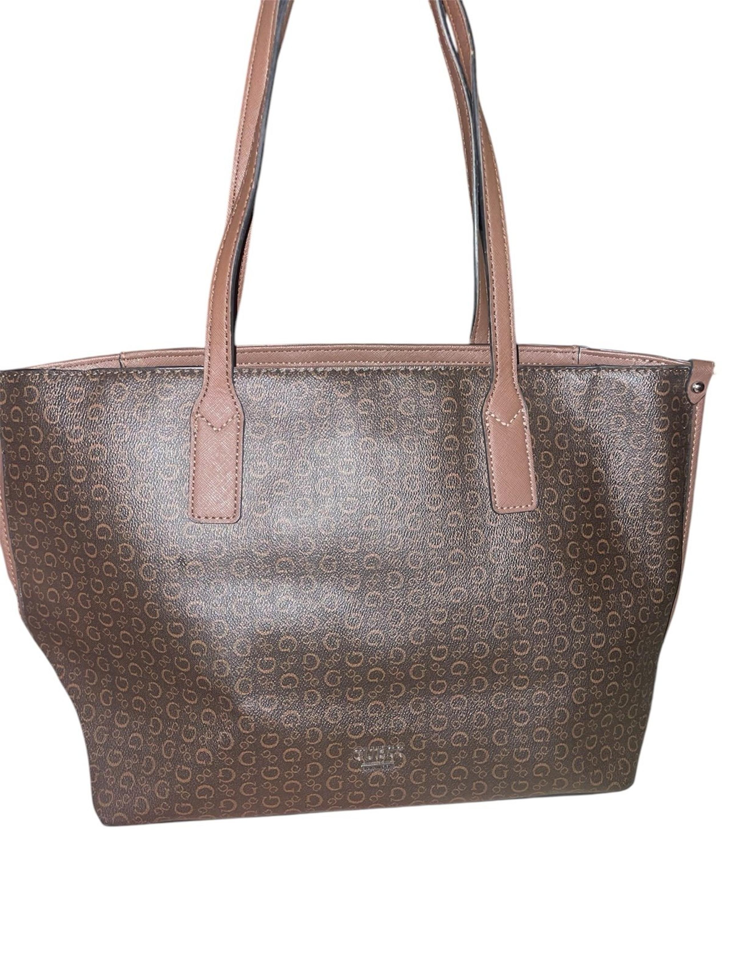 Brown GUESS Women’s Merrick Carryall Handbag
