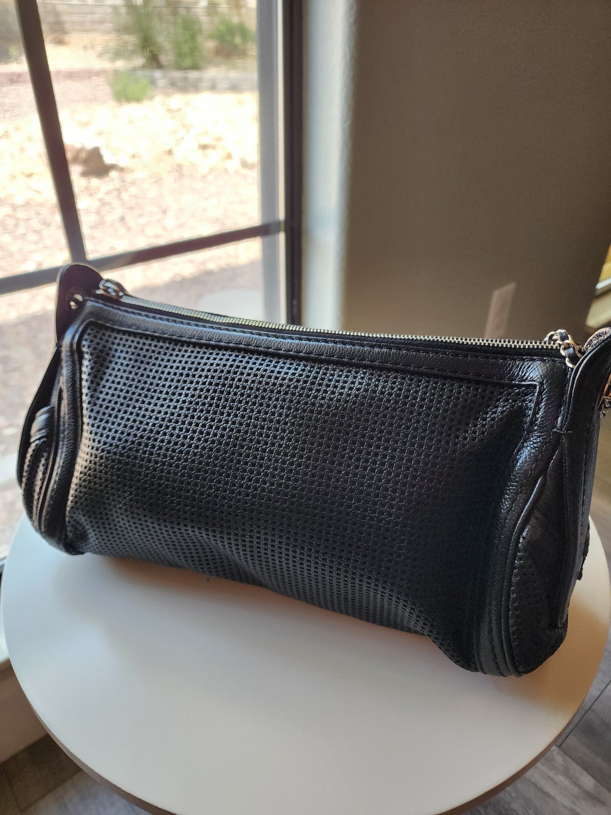 Chanel Perforated Pulley Shoulder Bag