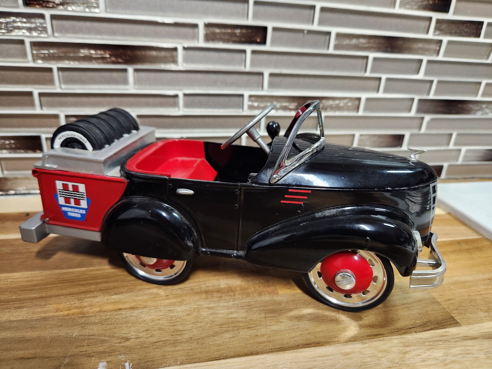 Die cast gendron pedal car