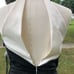 Vintage Nicole Miller Ivory & Black Full Skirt Gown - Size 10, Sleeveless 923