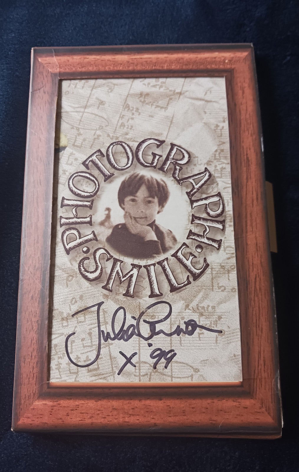 Julian Lennon Signed Limited Edition Photograph Smile Boxset