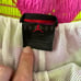 Vintage Jordan Men's Size L Neon Retro Zigzag Swim Shorts