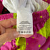 Vintage Jordan Men's Size L Neon Retro Zigzag Swim Shorts