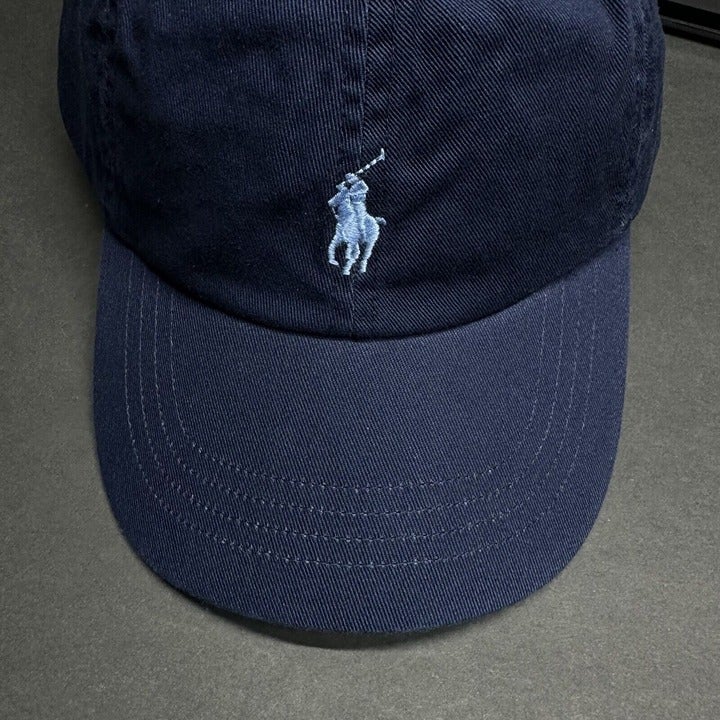 Factory Polo Ralph Lauren Classic Adjustable Hat/Cap Navy Pony Logo