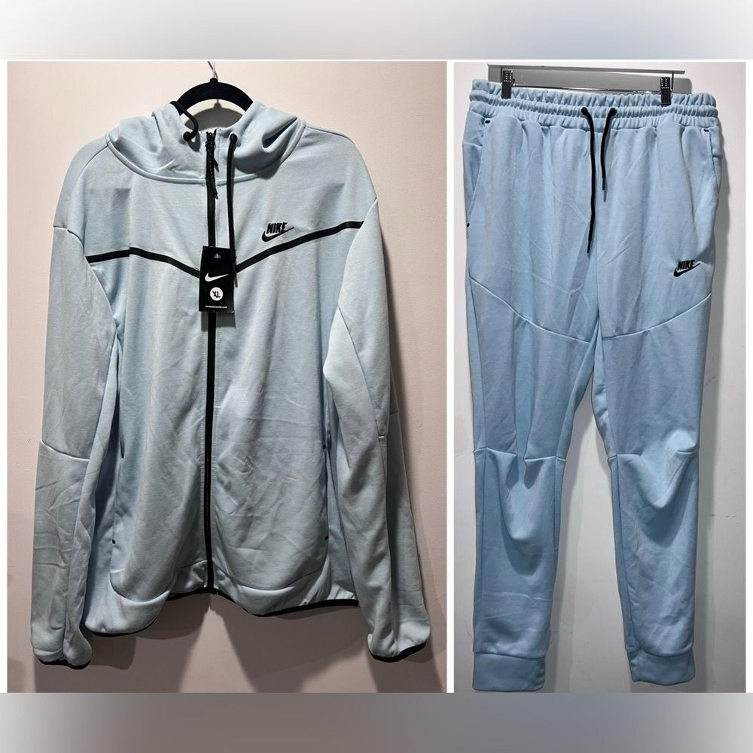 Nike Tech Men's Full-Zip Windrunner Hoodie & Sweatpants Suit size XL