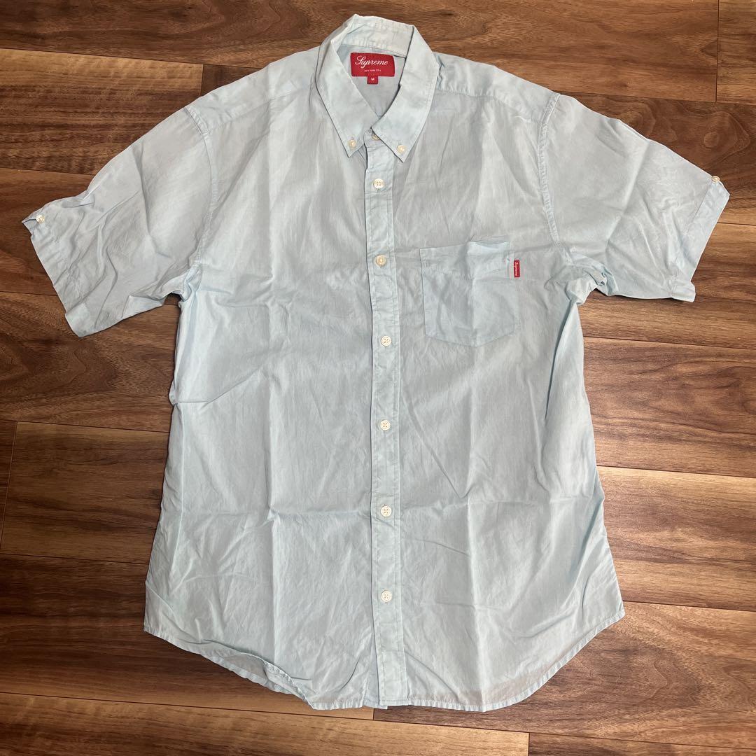 Supreme Shirt M Light Blue