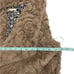 MYSTREE Fuzzy Brown Boho Vest Size Small