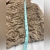 MYSTREE Fuzzy Brown Boho Vest Size Small