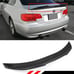 NEW 2007-2012 BMW E92 M3 335i 328i 2DR PSM STYLE REAL CARBON FIBER TRUNK SPOILER