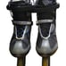 Blade Runner Advantage Pro Rollerblade In Line Skates Size 12 Black Gray Great