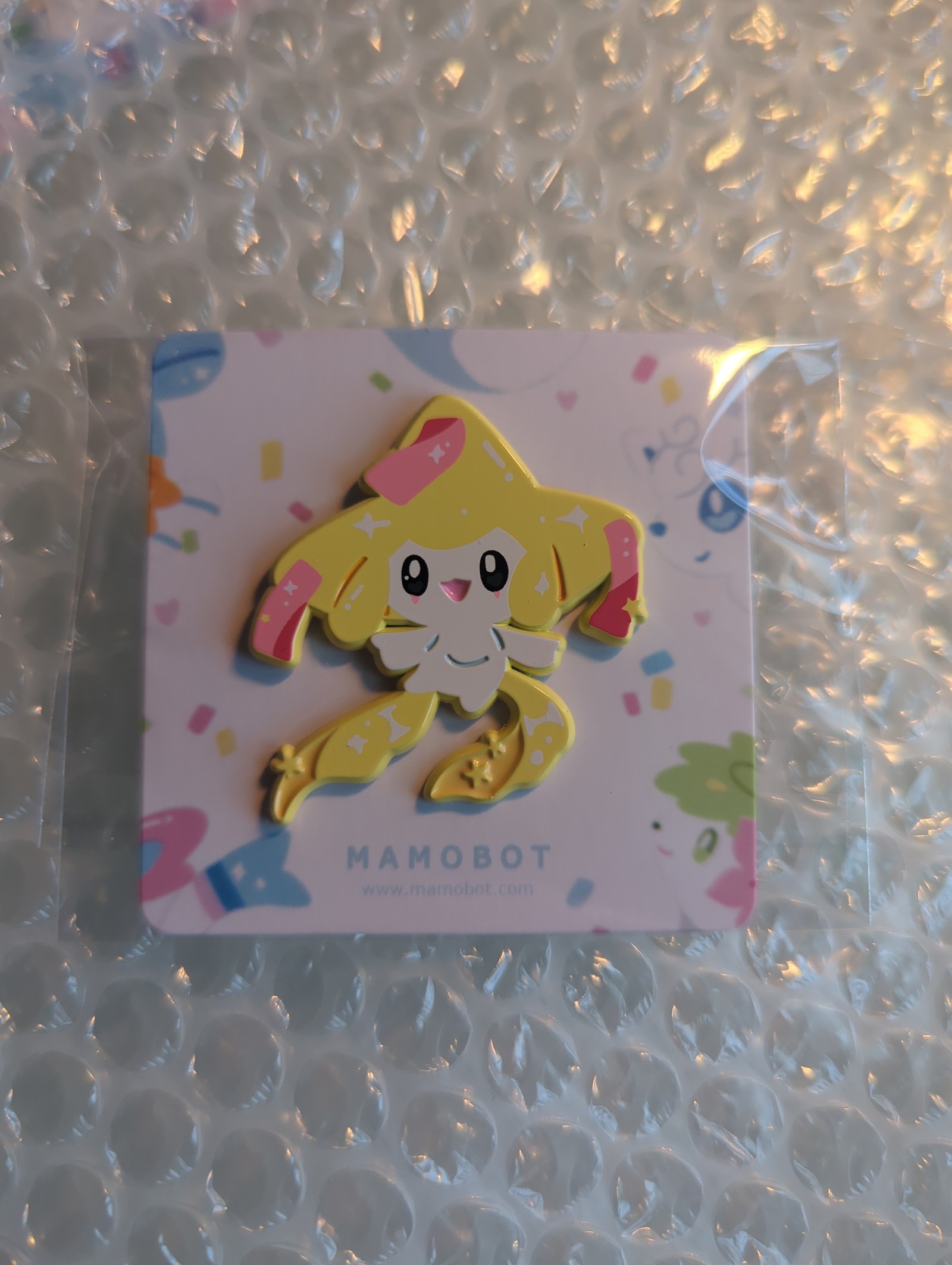 MAMOBOT - SHINY JIRACHI (WISHMAKER) - NEW AND SEALED!