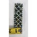 Vtg Stretch Bracelet Faceted Peacock Green Beads W Rhinestone Inserts Bracelet