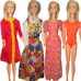 VINTAGE Barbie 1977 FASHION FIREWORKS #9805 Standard DOLL + Outfits