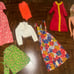 VINTAGE Barbie 1977 FASHION FIREWORKS #9805 Standard DOLL + Outfits