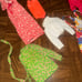 VINTAGE Barbie 1977 FASHION FIREWORKS #9805 Standard DOLL + Outfits