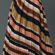 NWT Anthropologie Isobel Silky Pleated Skirt by Maeve, size S