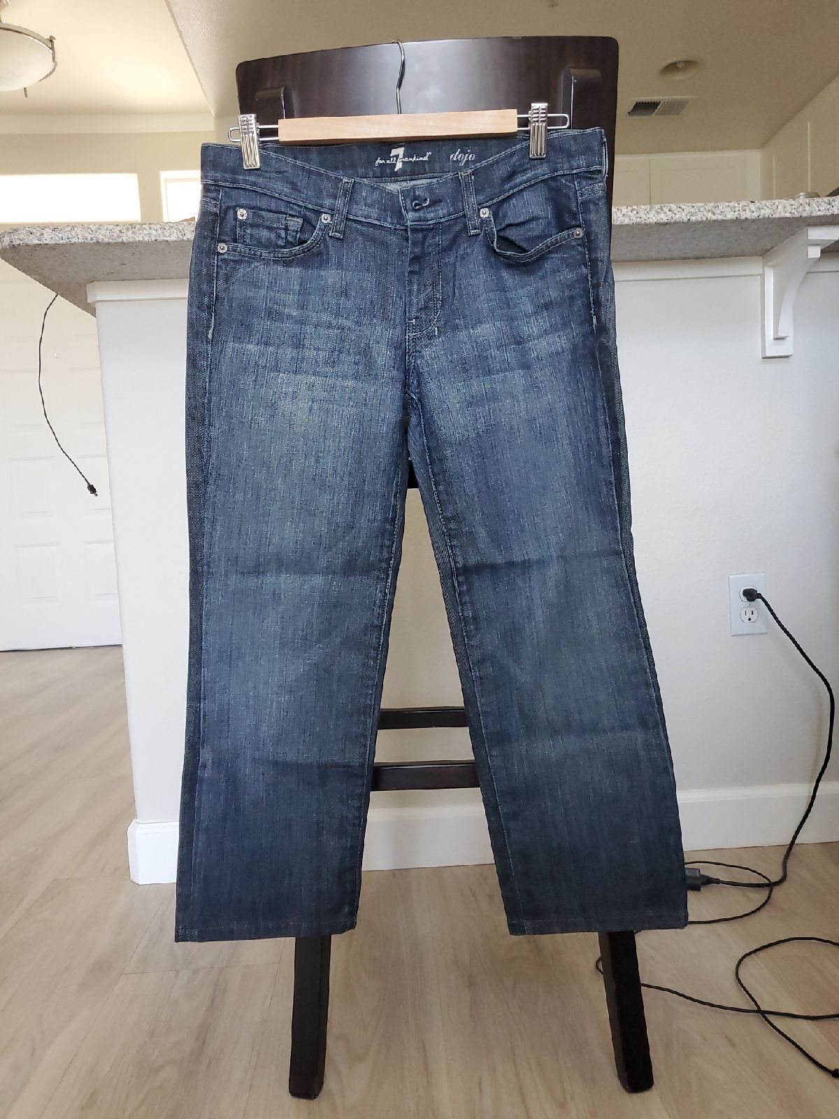 7 for all mankind crop jeans