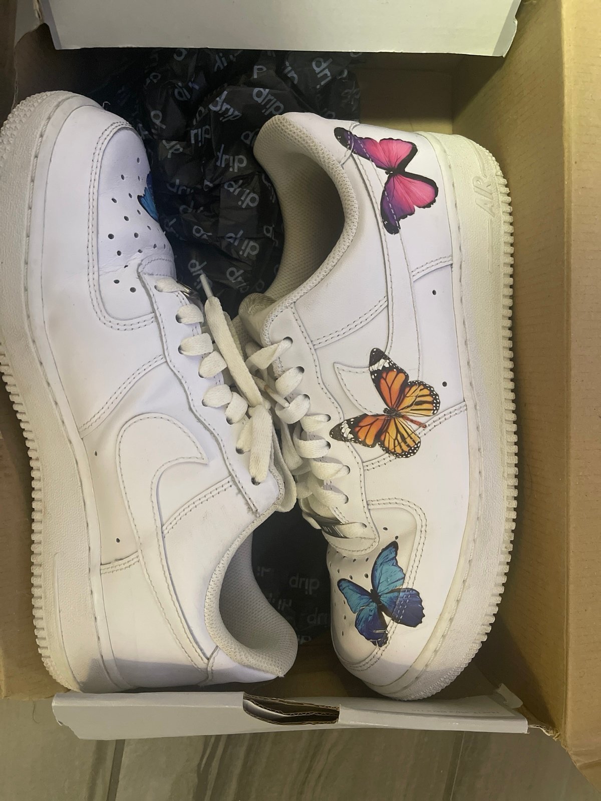 NIKE BUTTERFLY AIR FORCE 1’S