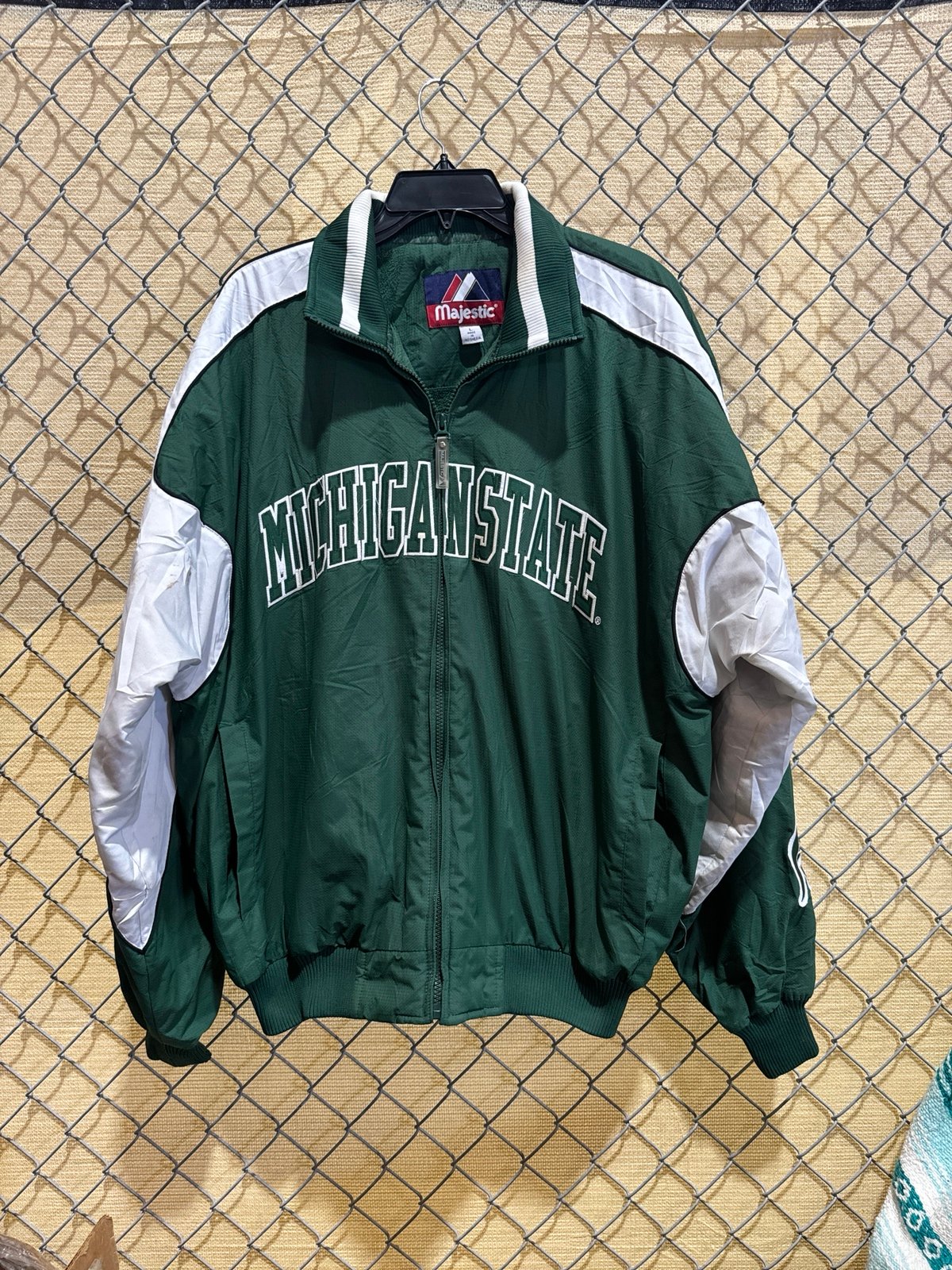 Vintage Majestic Michican State Jacket