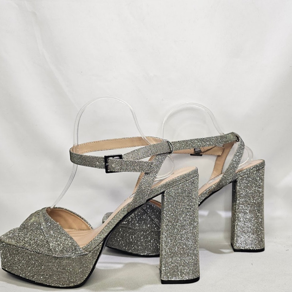 Nina Women's Dorcas Platform Steel Heels Size 11 Luna Shine NWT
