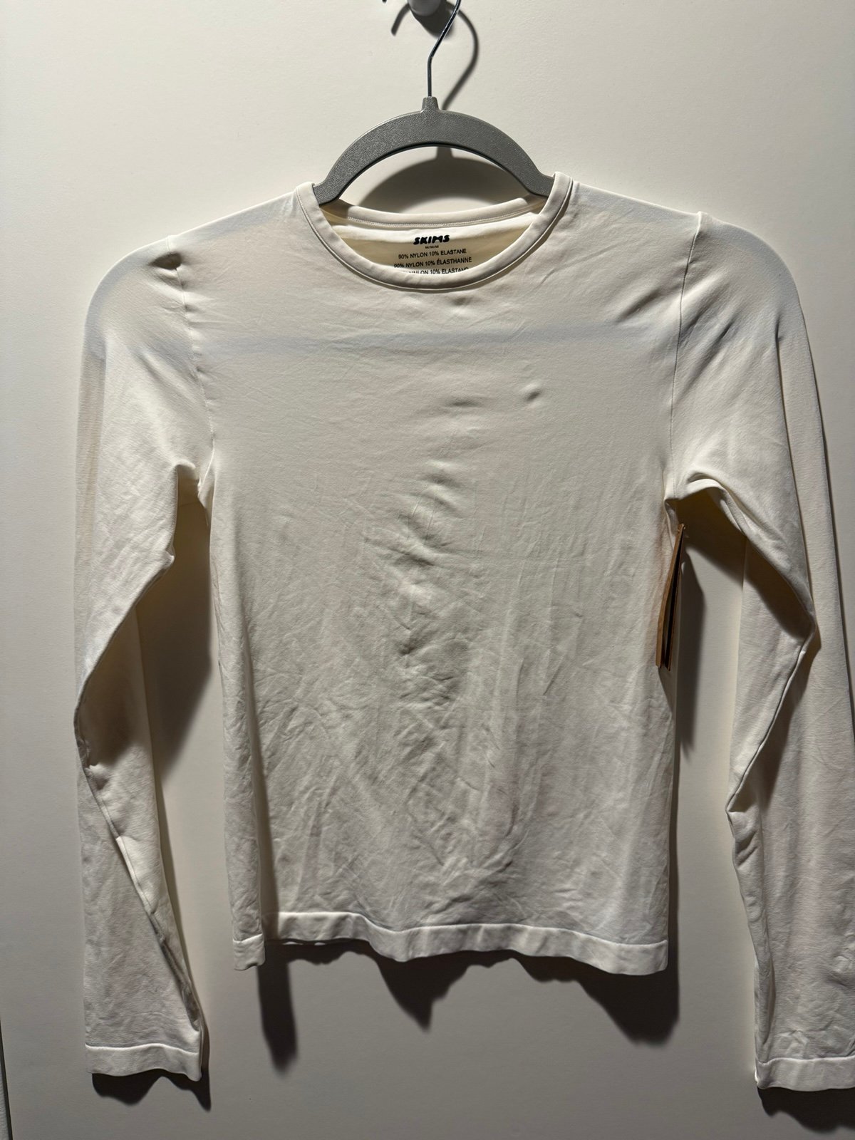 NWT Skims Smoothing Long Sleeve Marble M