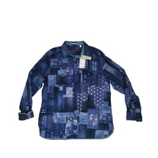 NWT 278 Robert Graham Rags to Riches Patchwork Classic Fit Snap Button Down XXL