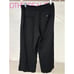 Veronica Beard Black Wide Leg Cropped High Rise Trouser Pants Size 6