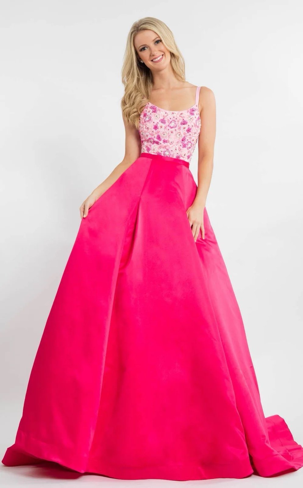 Rachel Allan Designer Pink Gown