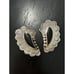 Broken Earrings Vintage Mexico Taxco FF GH Signed 925 Black Onix