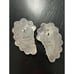 Broken Earrings Vintage Mexico Taxco FF GH Signed 925 Black Onix