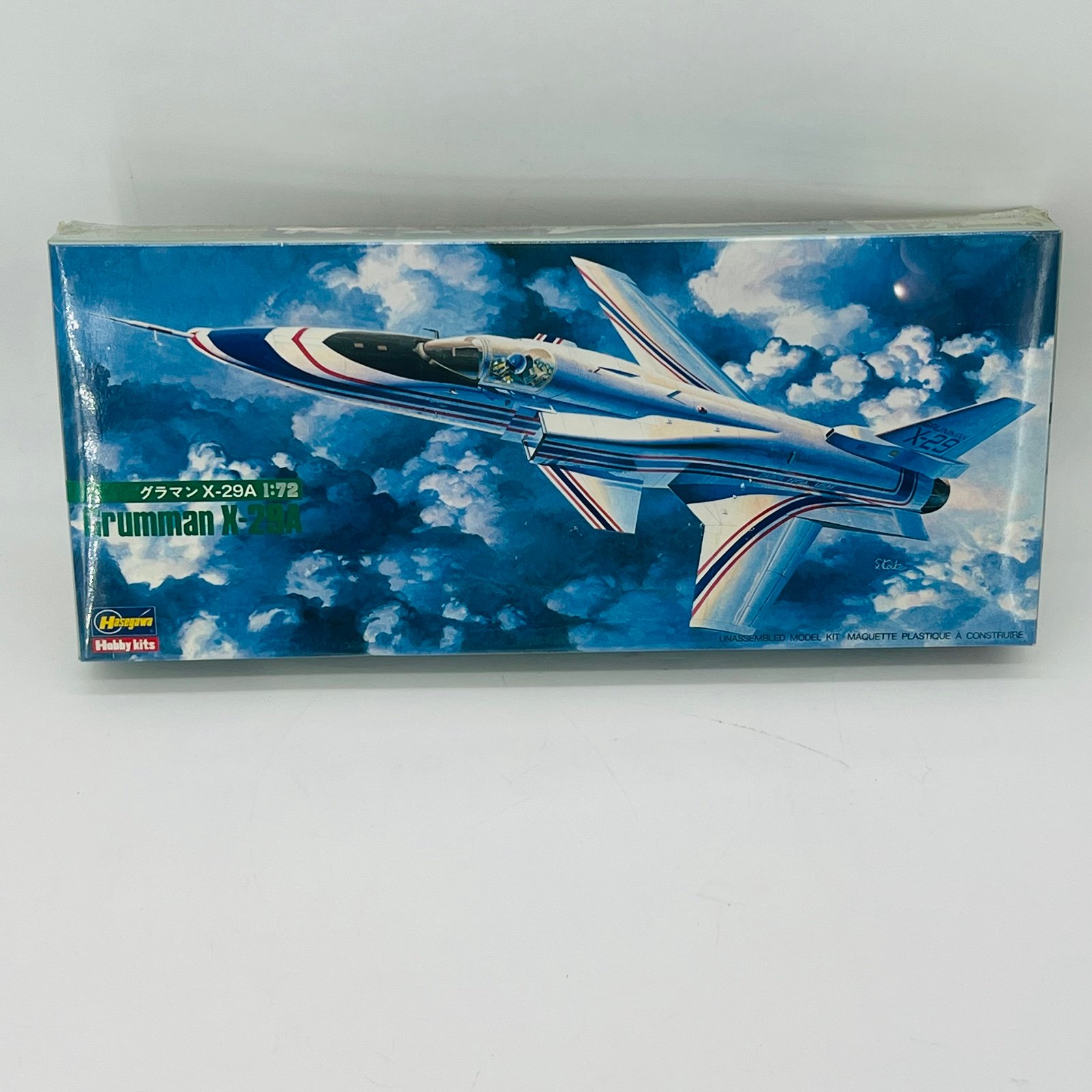 Hasegawa 1:72 Scale Model Kit #620 Grumman X-29A Sealed