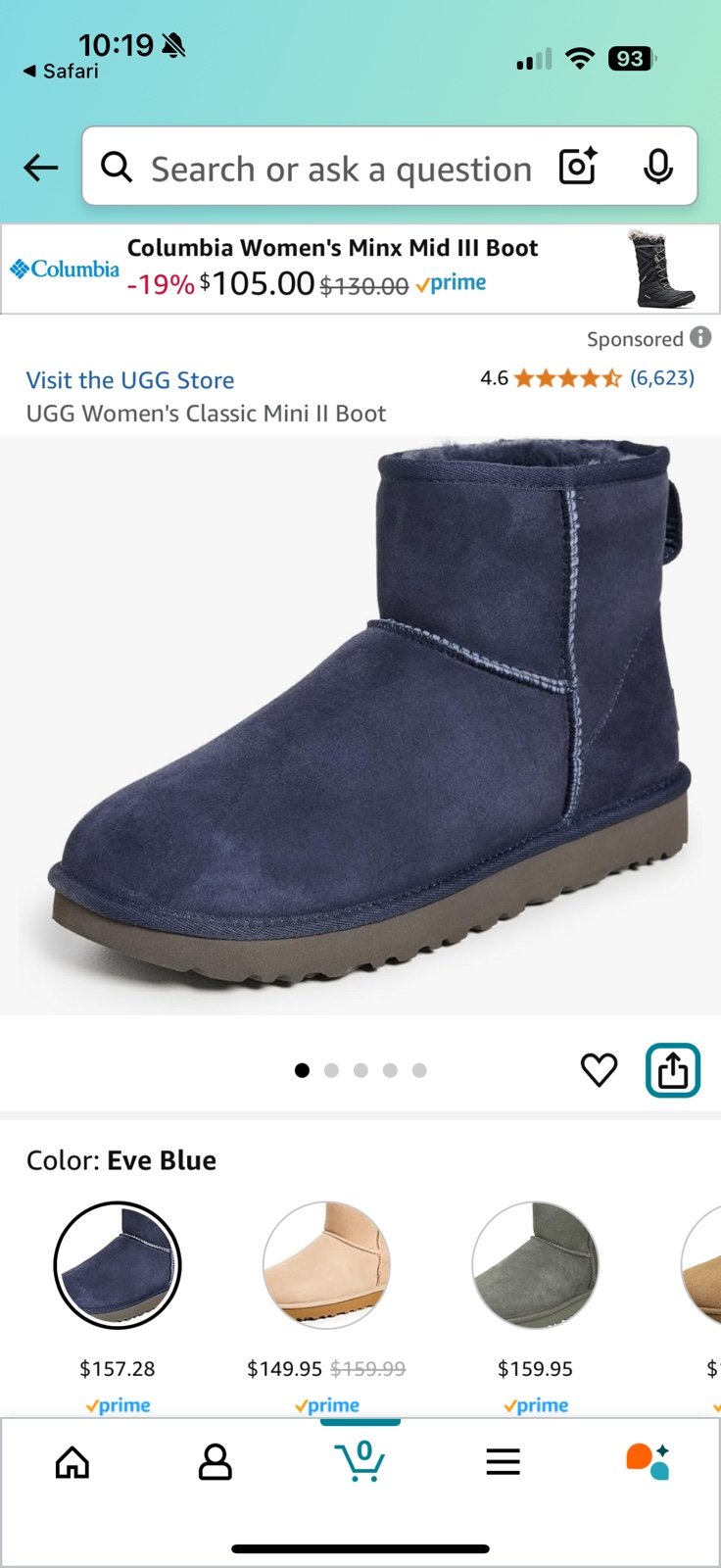 Ugg Classic Mini Boot II - NEW IN BOX