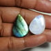 Labradorite & Rainbow Pear Shape Cabochon-LRL-01-4