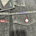 Vintage Tommy Jeans Black denim Jacket 90s medium