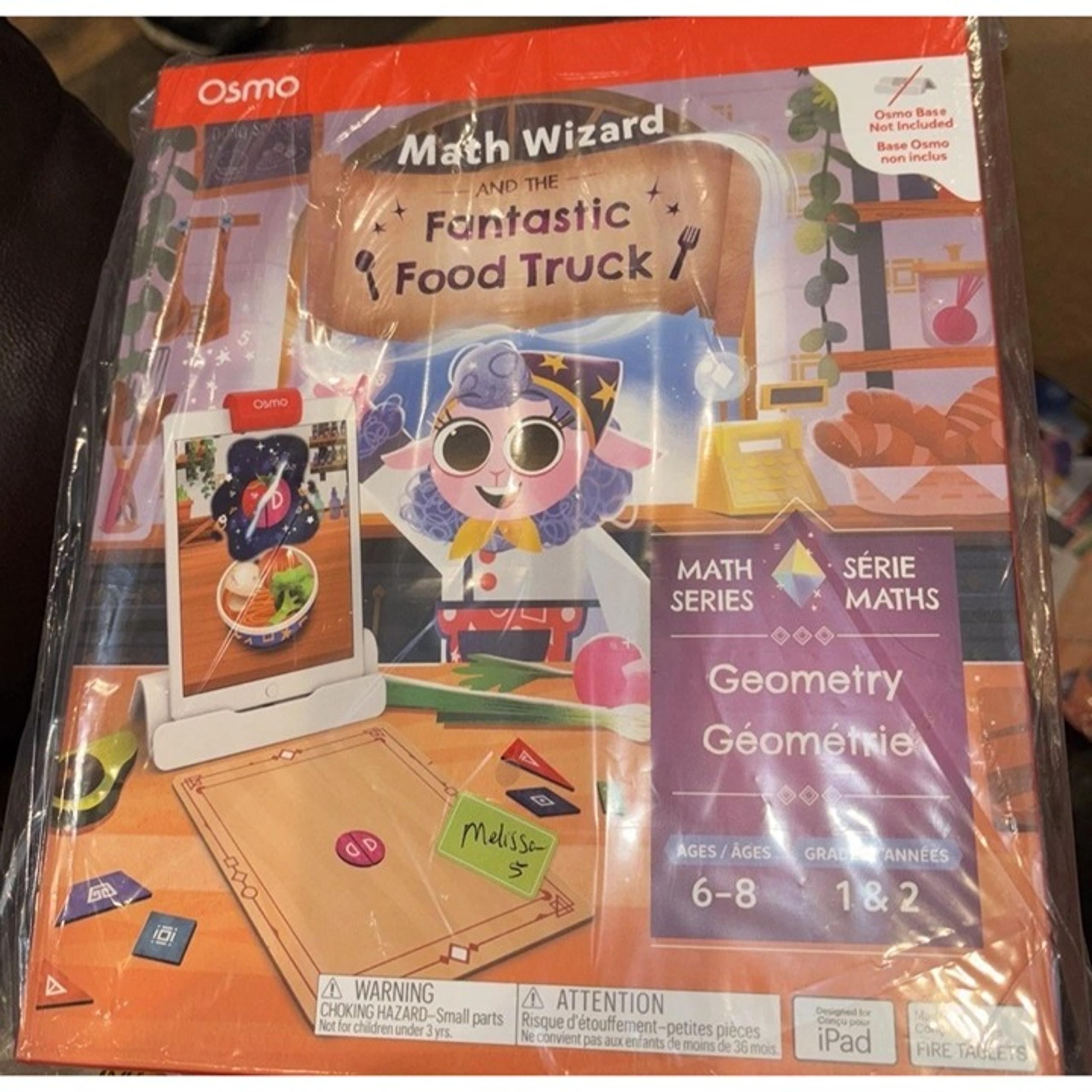 Ozmo Math Wizard Series-The Fantastic Food Truck Geometry For IPad & Fire Tablet