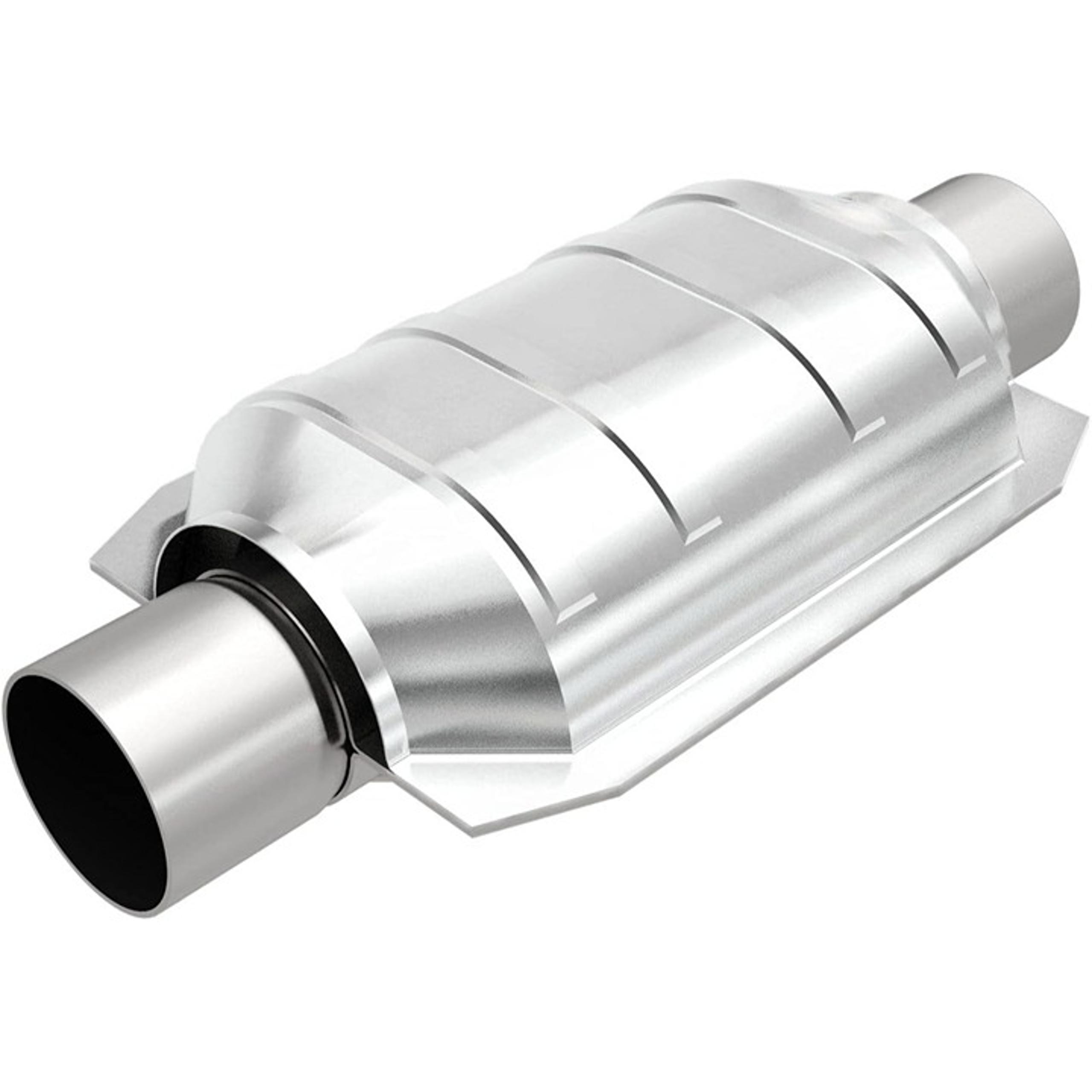 MagnaFlow 447106 Large Stainless Steel CA Legal Universal Catalytic Converter