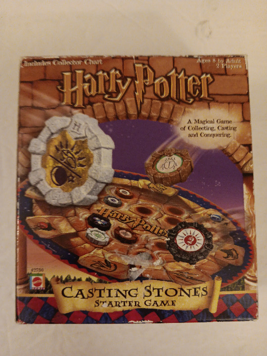 Harry Potter Casting Stones Starter Game Set 2001 Edition Complete Starter Set