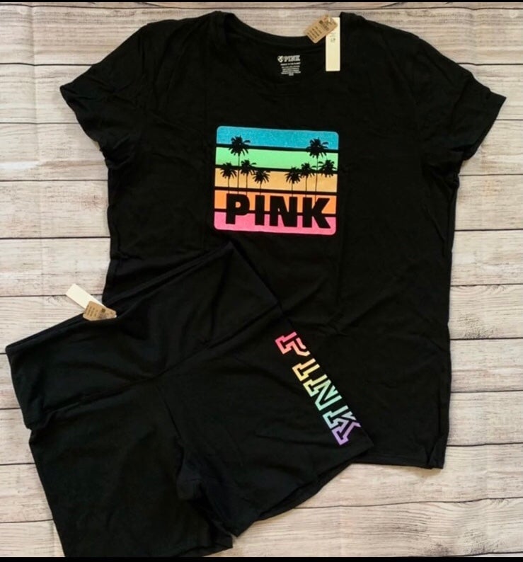 Victoria’s Secret shorts and tee new extra Large