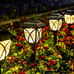 8 Pack LED Solar Lights, Waterproof Outdoor Solar Powered Pathway Light
