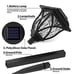 8 Pack LED Solar Lights, Waterproof Outdoor Solar Powered Pathway Light