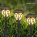 8 Pack LED Solar Lights, Waterproof Outdoor Solar Powered Pathway Light