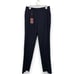 Renoir Navy Slim Fit Flat Front Suit Separate Pants Size Slim 38/32