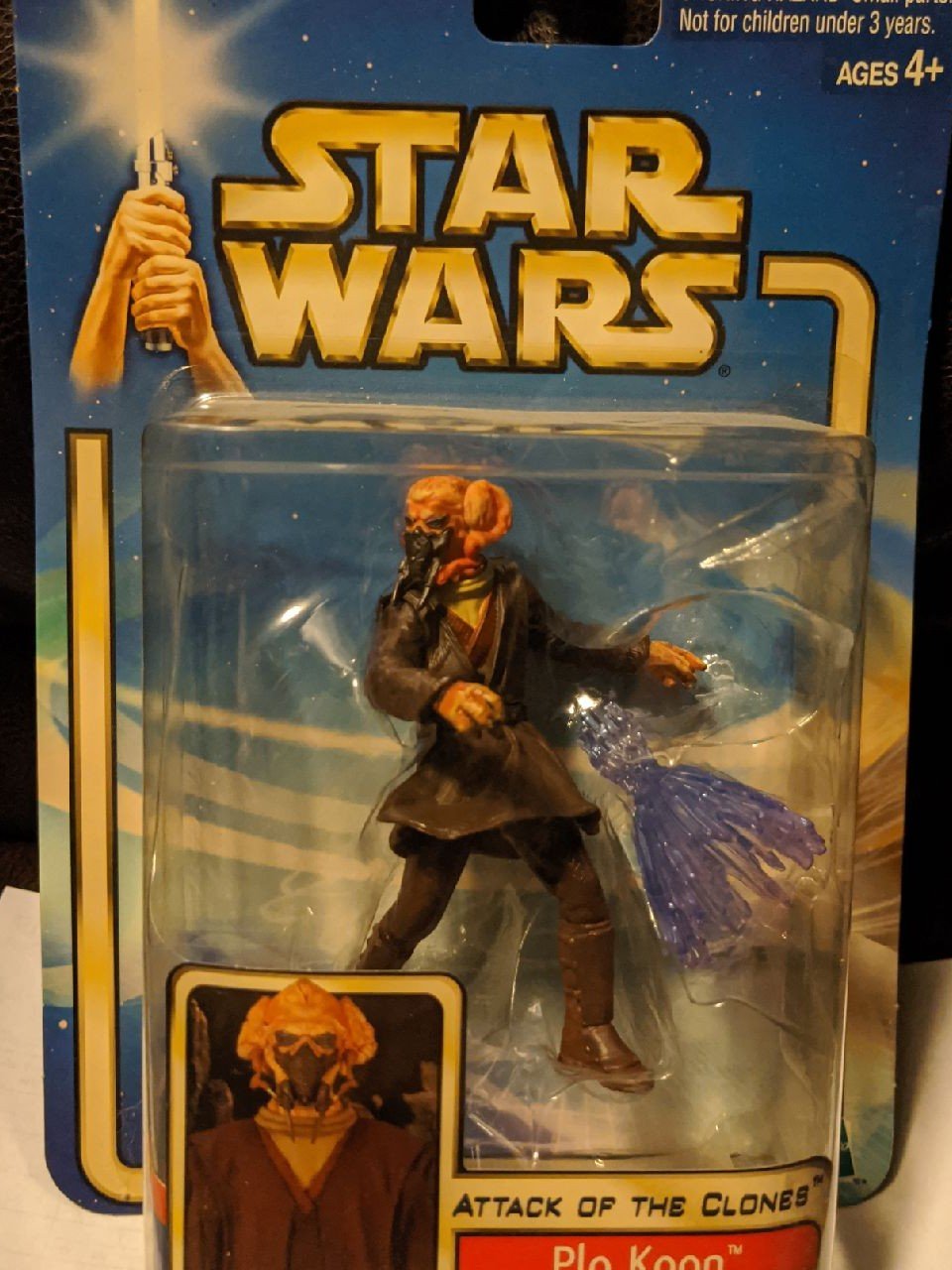 Star Wars Plo Koon Rare Missing Saber