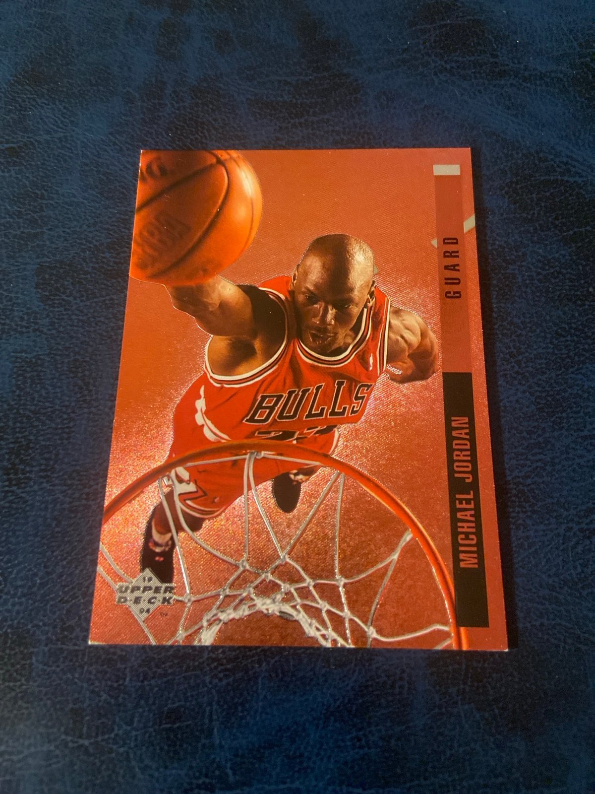 MICHAEL JORDAN 1993-94 Upper Deck SE BEHIND THE GLASS G11 FOIL CHICAGO BULLS HOF