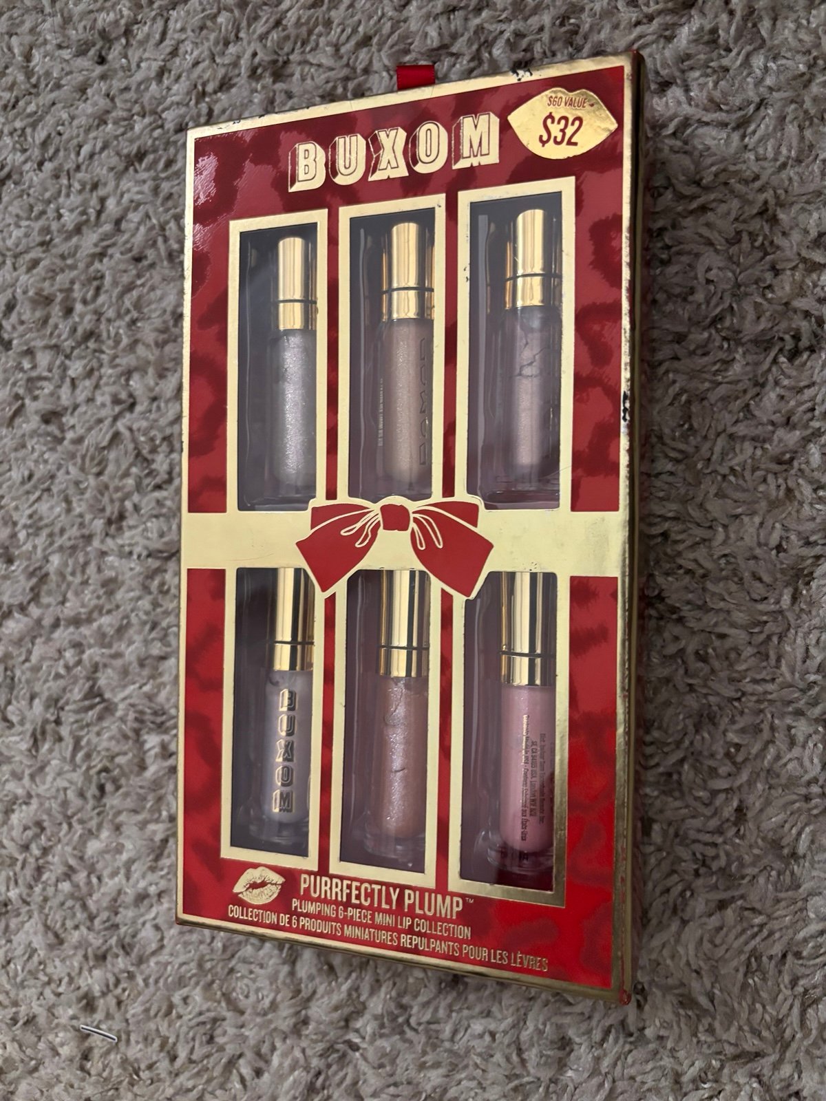 Buxom Purrfectly Plump mini full-on lip polish collection set, discontinued