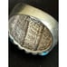 Ted Ott Navajo Sterling Silver & Turquoise Inlay Ring Size 5.75 Native American