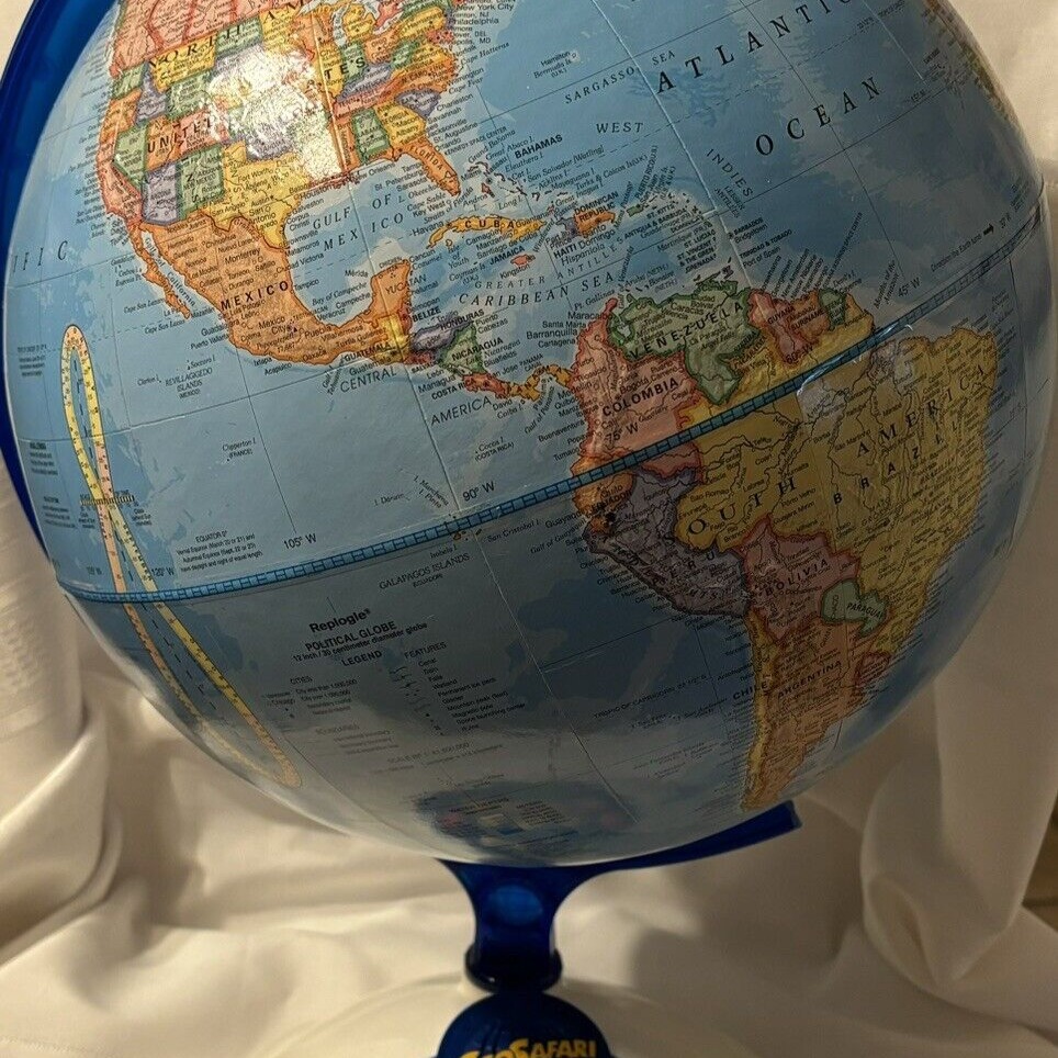 GeoSafari Talking Globe Educational Insights Interactive EI-8895, EUC