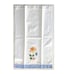 Vintage Hand Embroidered Trapunto 3 Guest / Tea Towels Floral Finger Tip