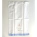Vintage Hand Embroidered Trapunto 3 Guest / Tea Towels Floral Finger Tip