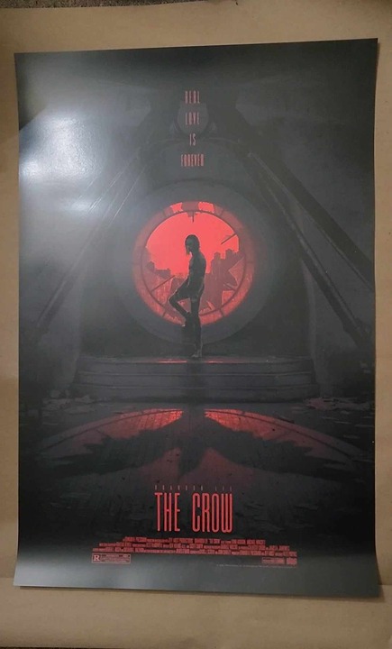 The Crow Variant Print By Matt Ferguson Bottleneck Gallery 12/100